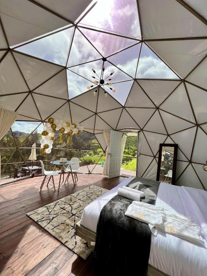 Golden Glamping Hotel Гуатавита Екстериор снимка