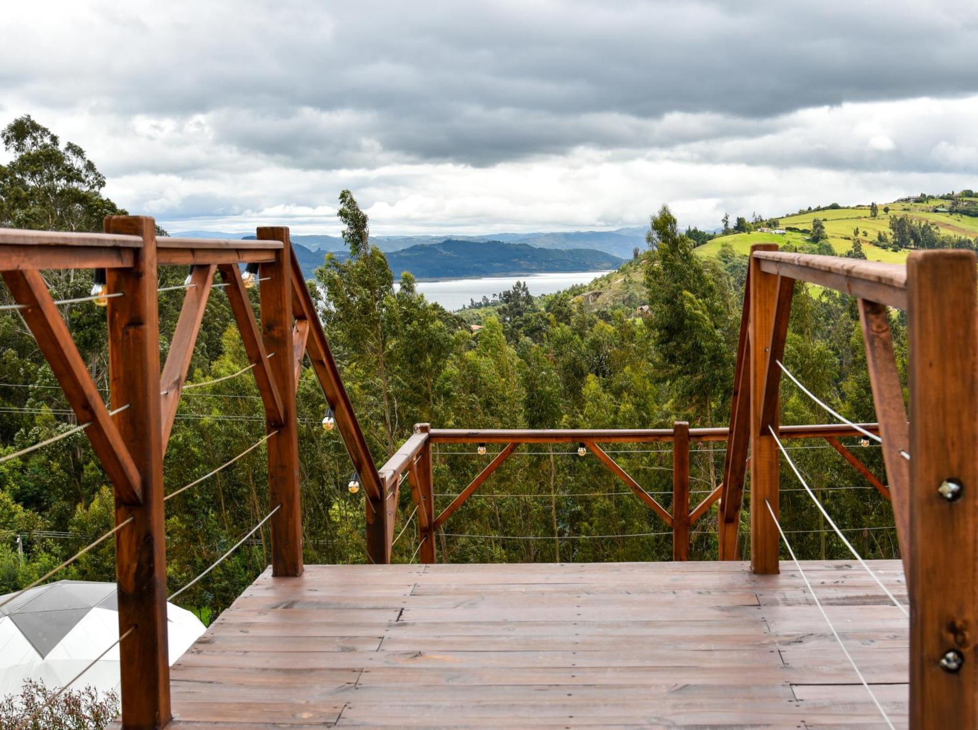 Golden Glamping Hotel Гуатавита Екстериор снимка