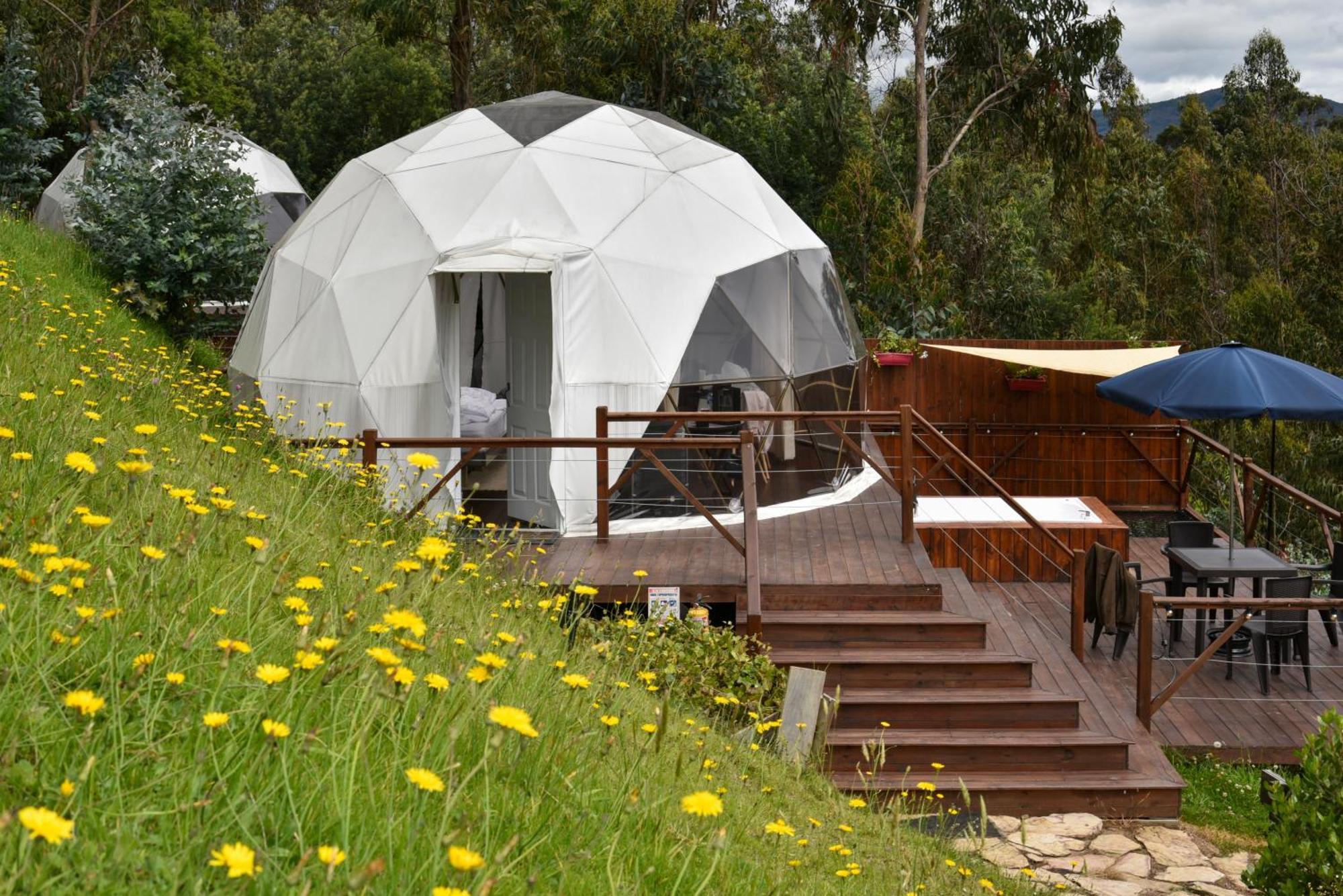 Golden Glamping Hotel Гуатавита Екстериор снимка