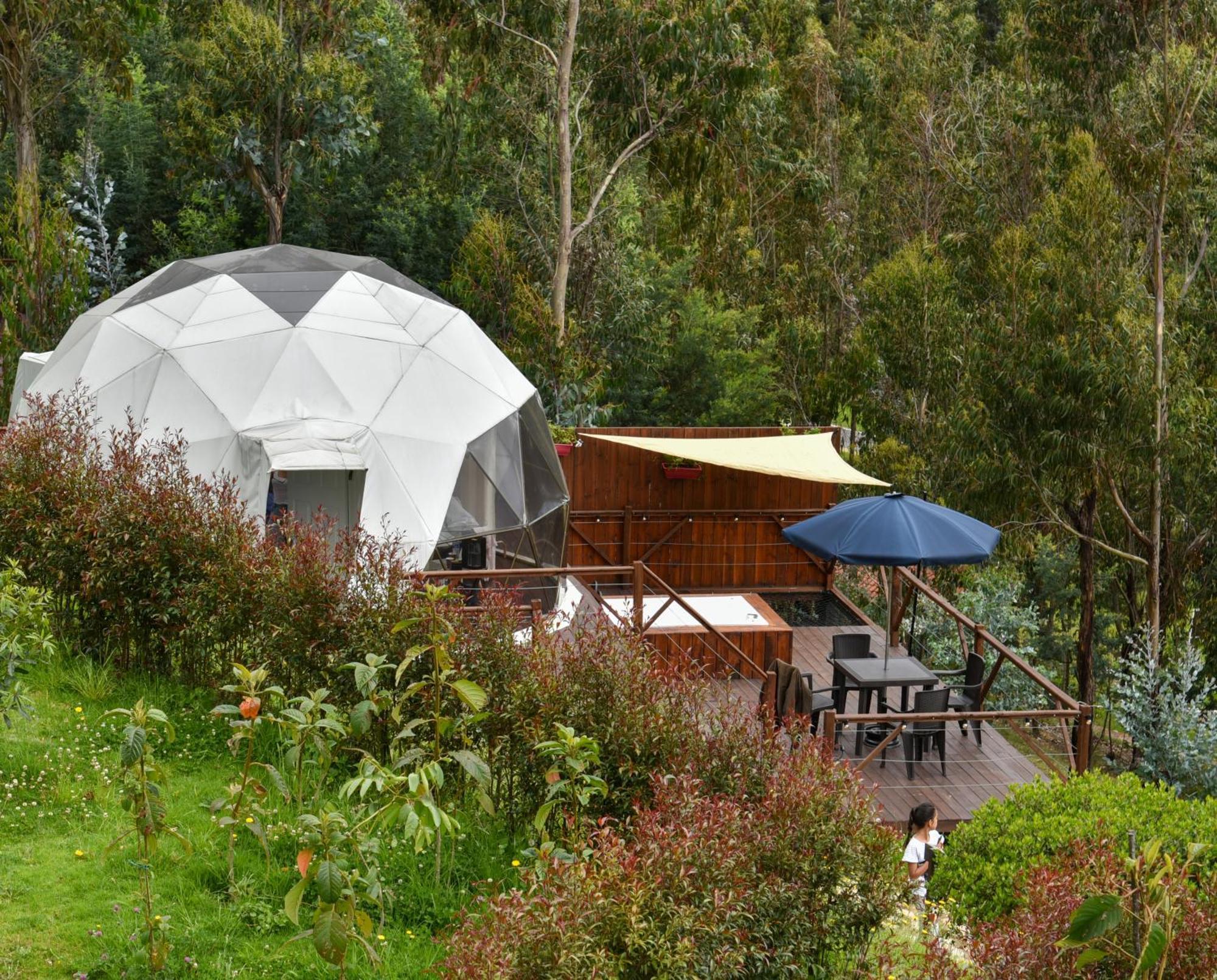 Golden Glamping Hotel Гуатавита Екстериор снимка